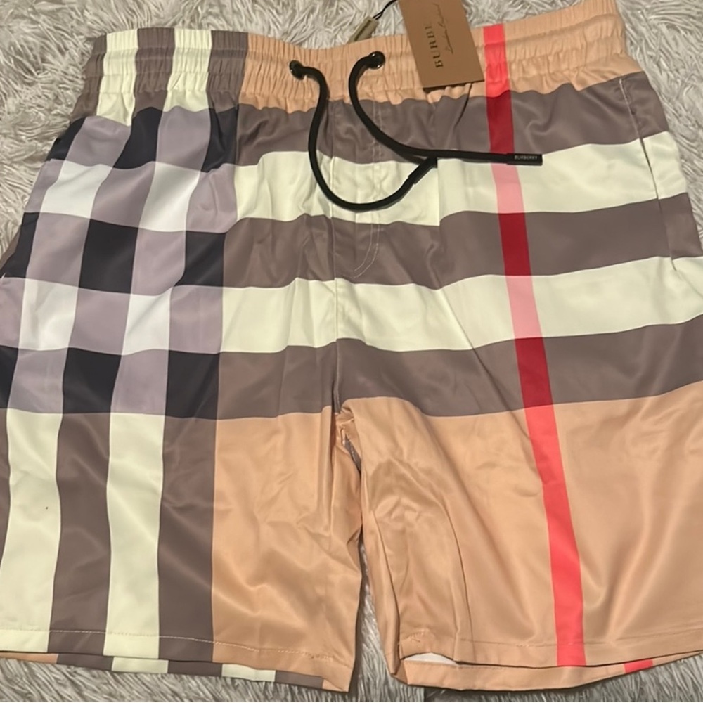 Burberry Men's Checkered Shorts - Multicolor